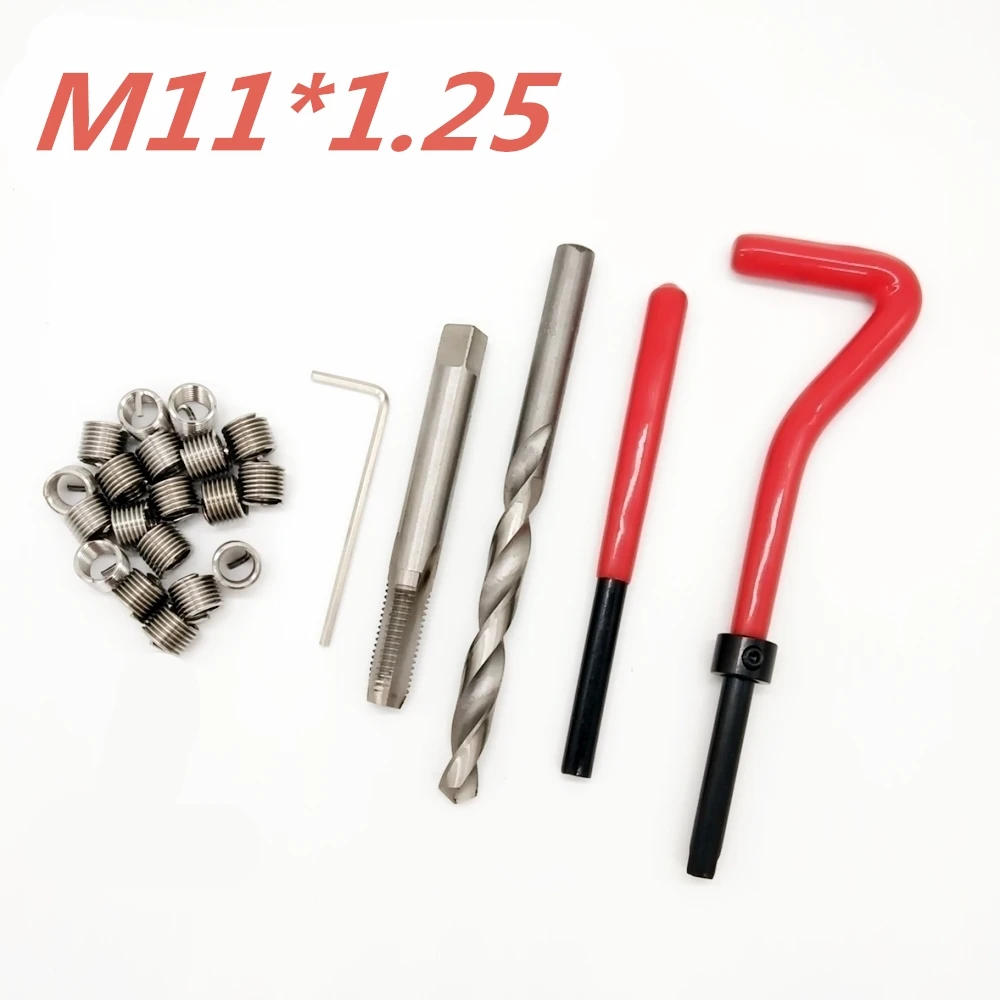 10 шт. набор инструментов для ремонта поврежденных двигателей M11X1.25MM | Автомобили и