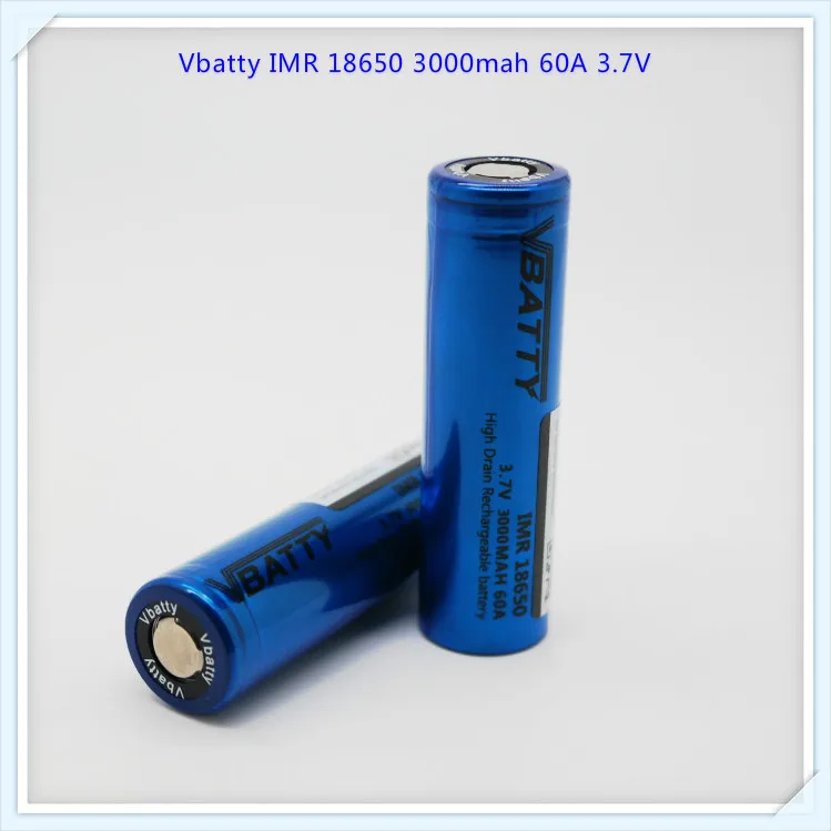 Аккумуляторная батарея Vbatty IMR V30 18650 3 7 В 60a se us18650vtc6 Оригинальная 3000 мАч 40a Li Ion (1