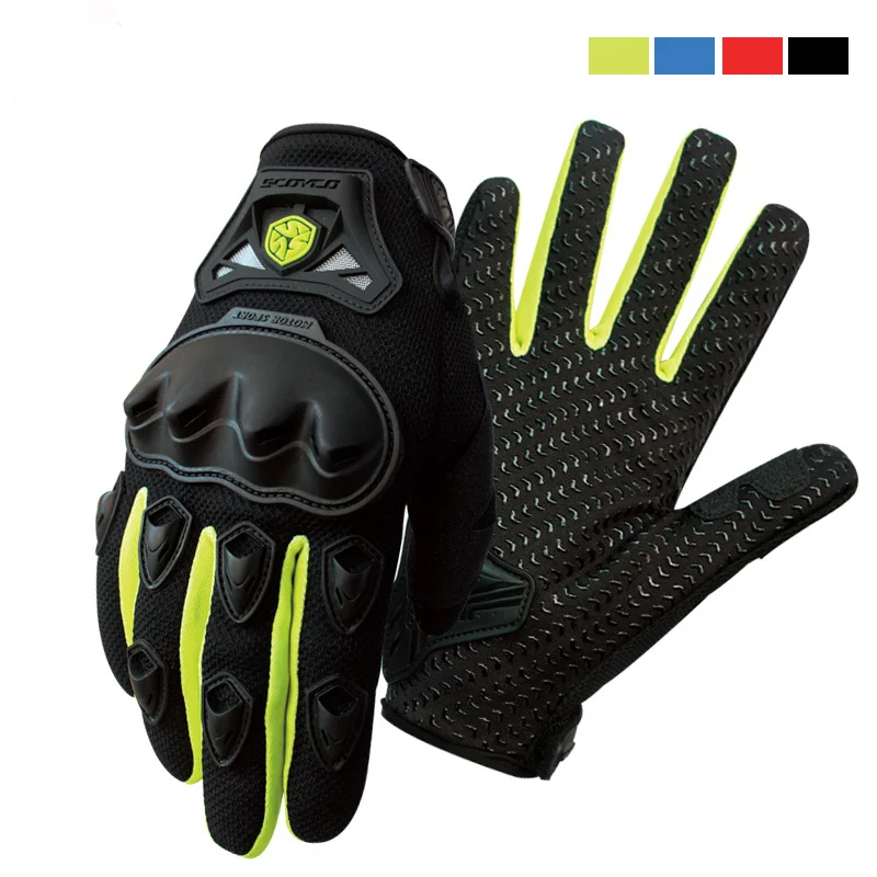 SCOYCO мотоциклетные перчатки летние дышащие носимые защитные Guantes Moto Luvas альпийский Мотокросс звезды Ганц Moto Verano guant