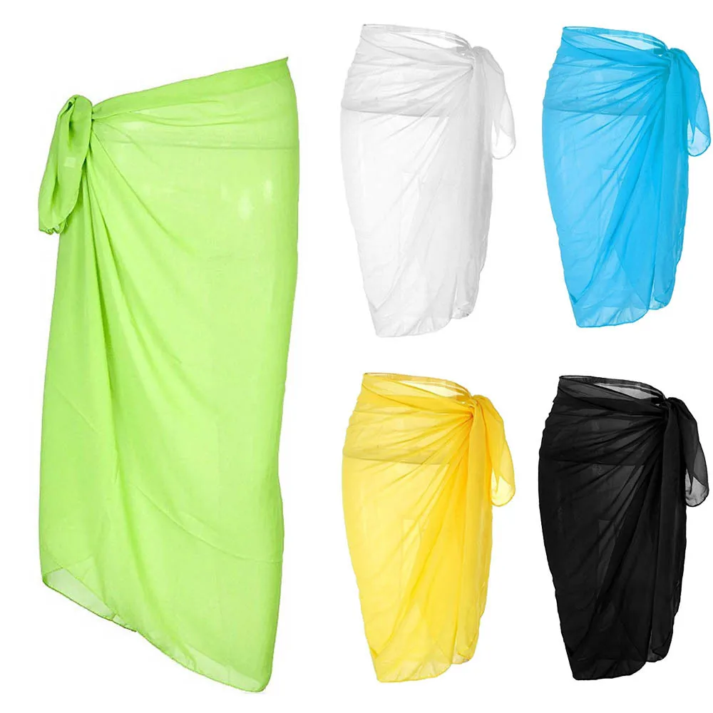 2019 модное женское сексуальное летнее бикини шифоновое платье с цветочным