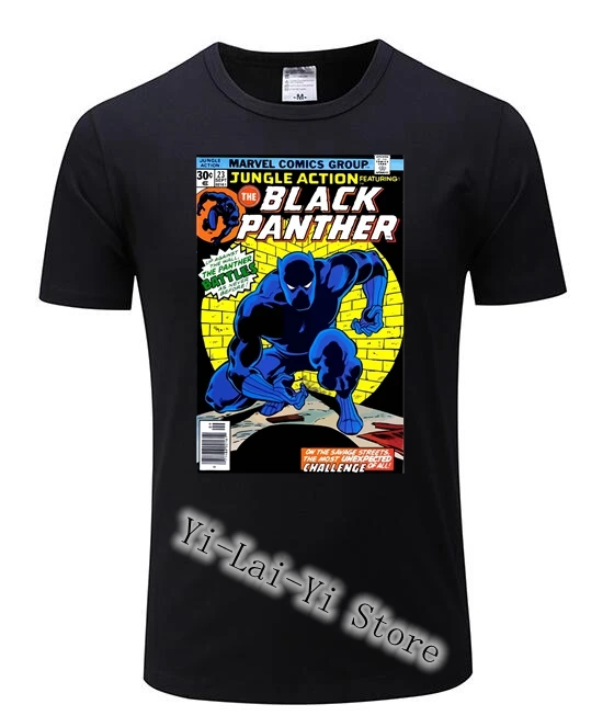 Брендовая Новая африканская футболка с черной пантерой Король ваканда Капитан
