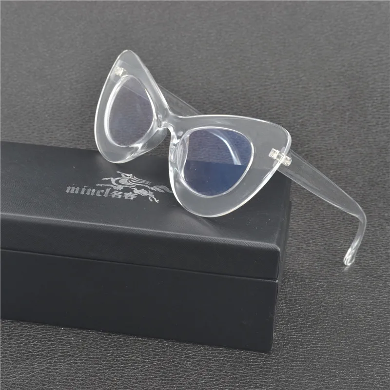 Женские очки для чтения MINCL ультралегкие с кошачьими ушками против усталости