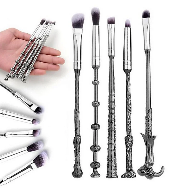 5 шт. набор кистей для макияжа Гарри волшебная палочка кисть теней век