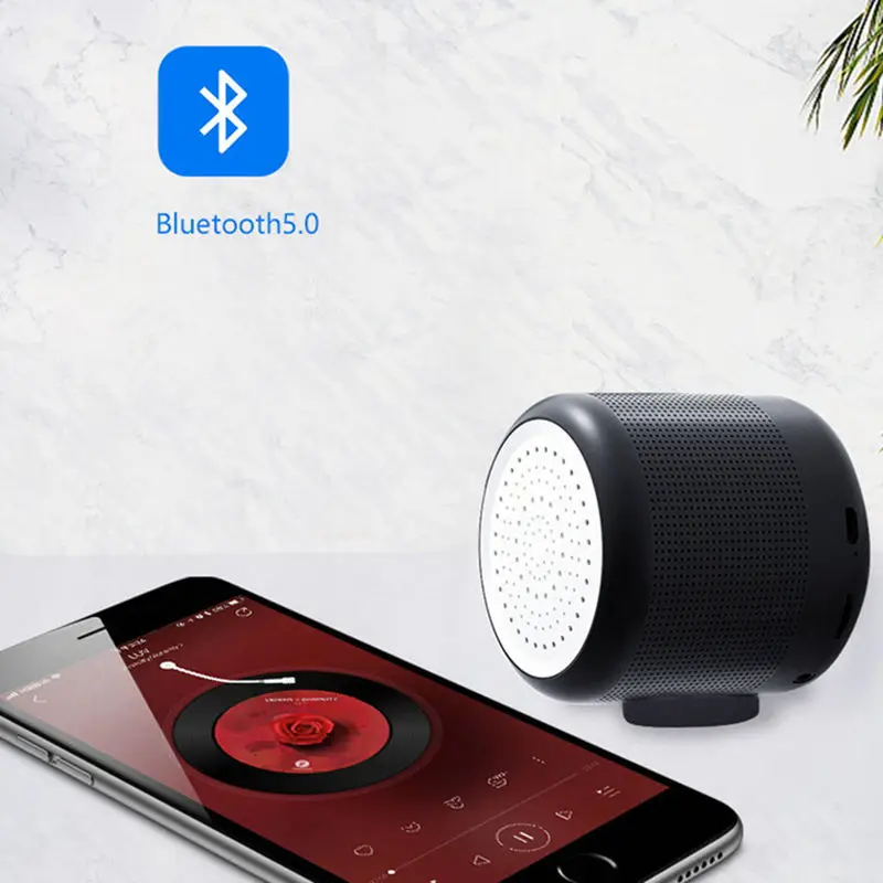 Наружная Колонка Мини размера Bluetooth 5 0 Портативная колонка Aux вход беспроводной