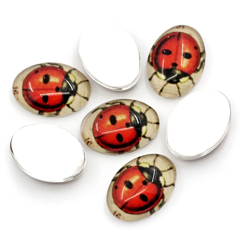 DoreenBeads стеклянное купольное уплотнение кабошоны фурнитура для украшений