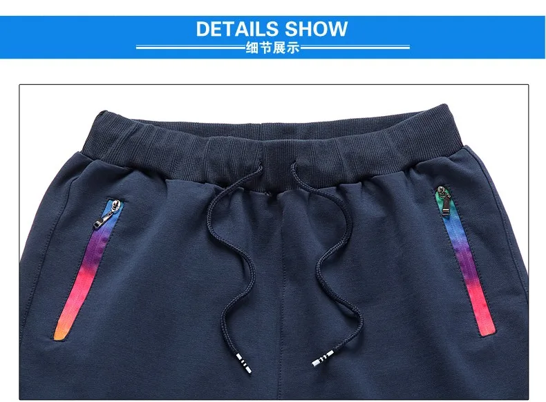 5XL мужские повседневные штаны хлопковые тренировочные Мужские штаны для бега, джоггеры полосатые штаны спортивные свободные спортивные штаны Бодибилдинг спортивный костюм низ эластичный