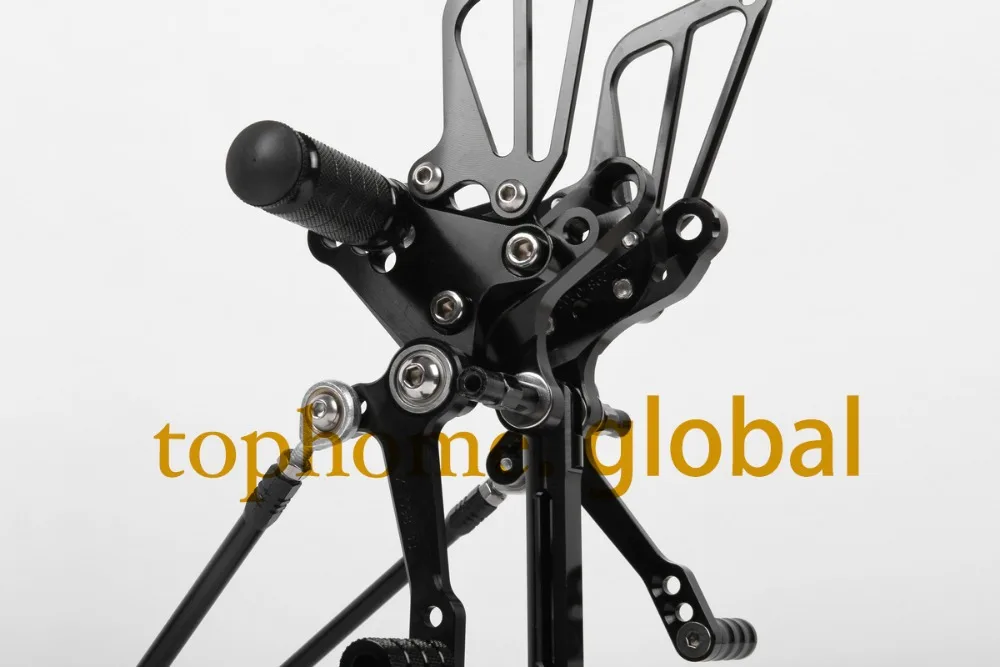 

Для Ducati 848 1098 1098S 1098R 1198 черный CNC Rearsets подножки задний комплект