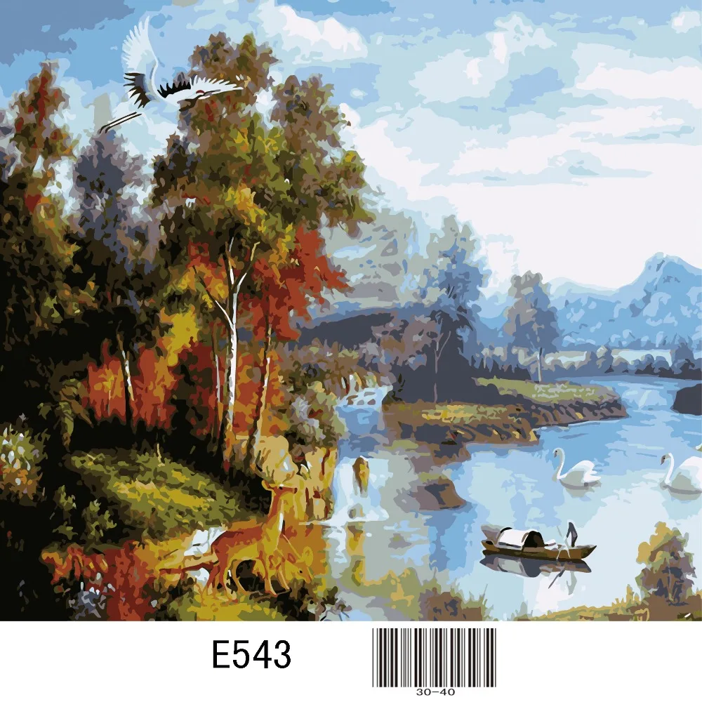 Алмазная живопись пейзаж квадратная алмазная стразы вышивка крестиком мозаика