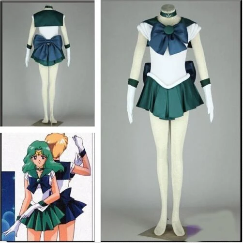 Костюм для косплея Сейлор Мун Нептун Kaiou Michiru костюм на Хэллоуин женщин новинка