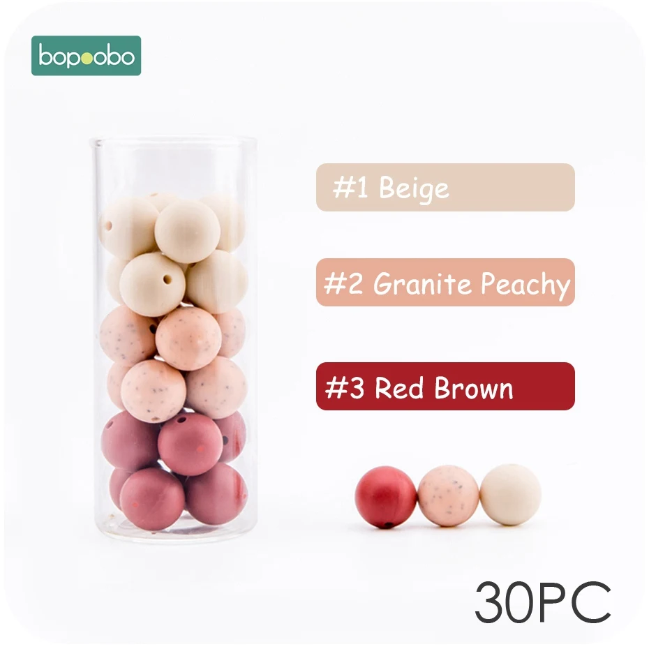 Red Granite Bopoobo 15 мм Силиконовые Бусины еда без бисфенола-а класса Силиконовые DIY ремесла силиконовые 14 мм Восьмиугольные Прорезыватели Детские трофеи - Цвет: Red Granite