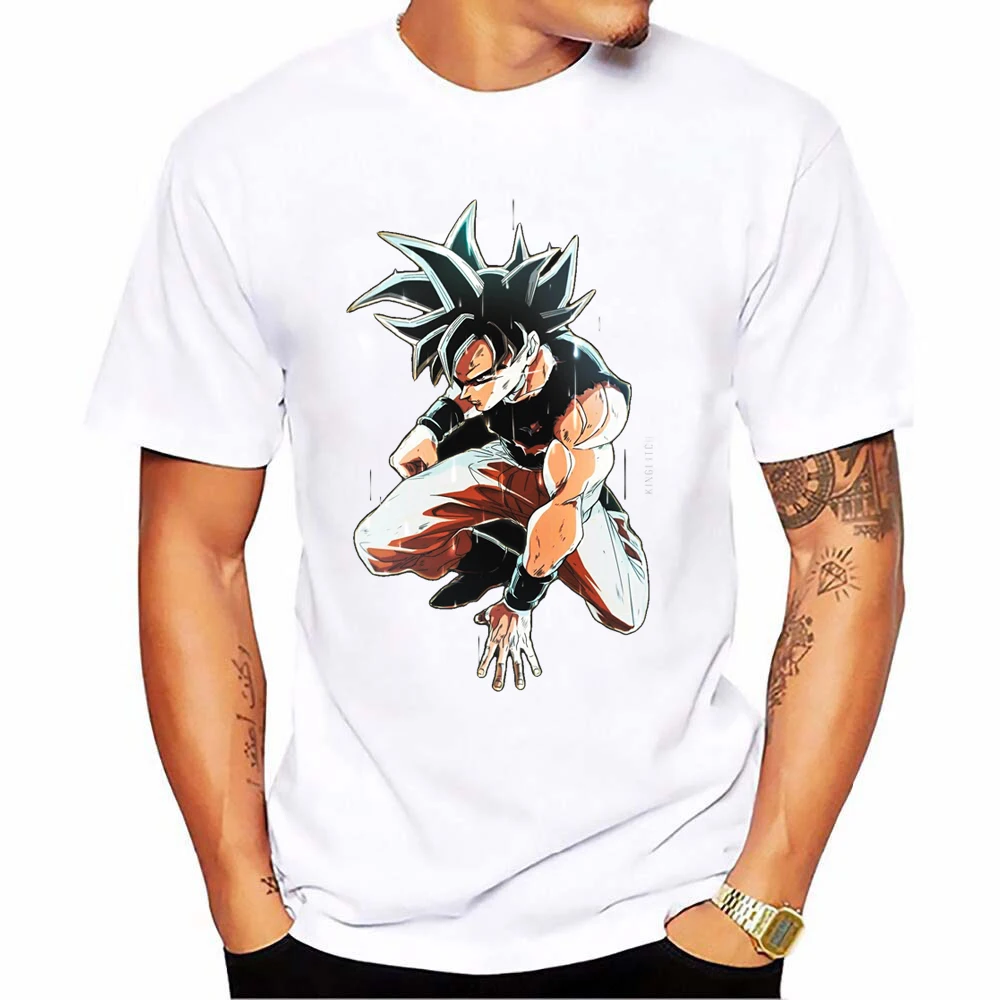 Летняя новейшая футболка с драконами и шариками супер сайян Dragon Ball Z Dbz Son Goku чехол