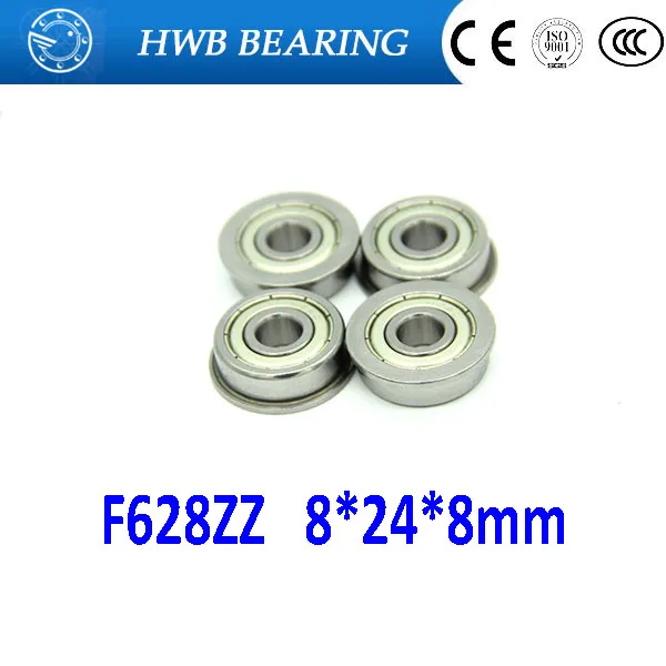 10 шт. фланцевые радиальные шарикоподшипники 8x24x8 мм|bearing 6205|bearing packbearing unit |