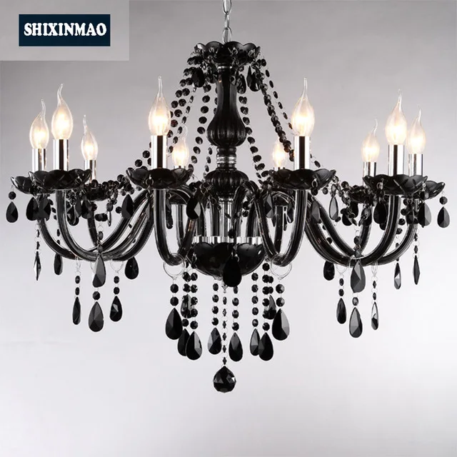 

SHIXNIMAO LED Crystal Chandelier Home For Living Dining Room Lamp Indoor Modern Chandelier Lustre Crystal Light 110V-240V