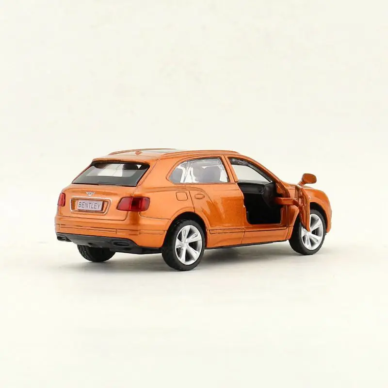 /литая под давлением металлическая игрушка модель/1:45 масштаб Bentley Bentayga внедорожник автомобиль/оттягивание/образовательная Коллекция/подарок для детей