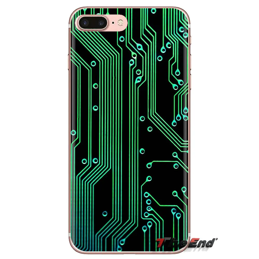 funny motherboard Transparent Soft Cases Covers For Xiaomi Mi3 Samsung A10 A30 A40 A50 A60 A70 Galaxy S2 Note 2 Grand Core Prime |