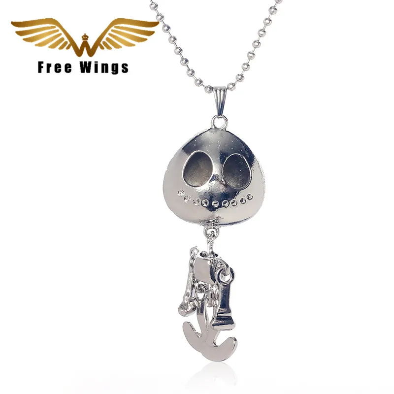 Punk Gothic Vintage Retro Skull Skeleton Charm Pendants Necklaces Fashion Women Jewelry For N020 | Украшения и аксессуары