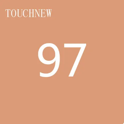 97 TOUCHNEW, 168 цветов, одиночные художественные маркеры, кисть, эскиз, на спиртовой основе, маркеры, двойная головка, манга, ручки для рисования, товары для рукоделия - Цвет: 97