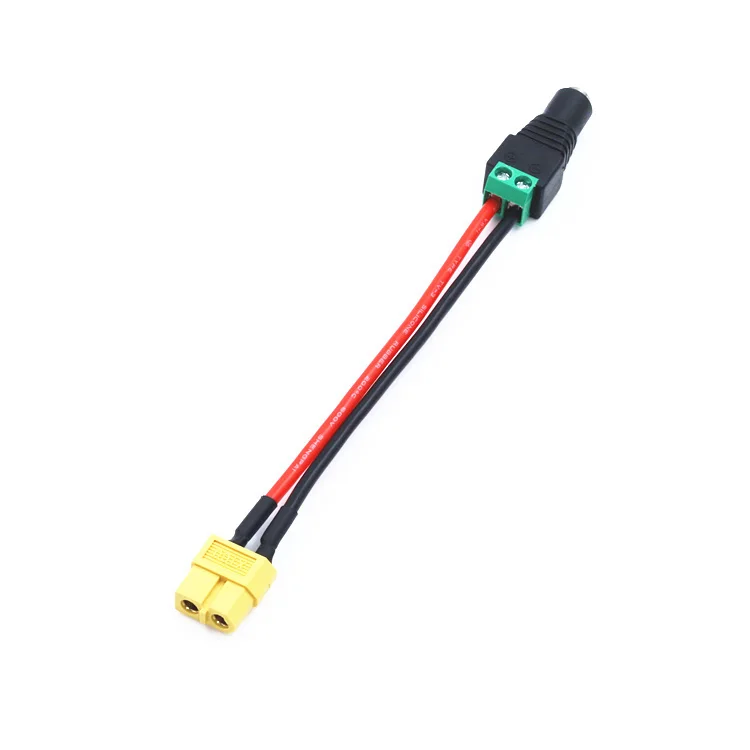 Штепсельная Вилка AMASS DC Female 5 5x2 мм 1 для XT60 зарядный адаптер кабель ISDT Charger Lipo