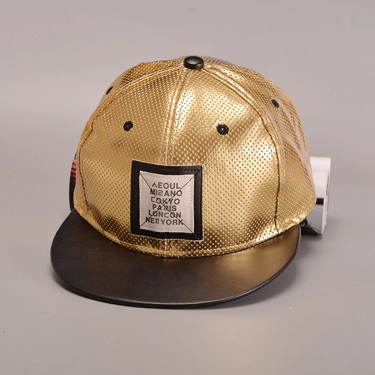 Мода Унисекс Буквы Полые Хип-Хоп Snapback Шапки Шляпы Плоским Полями Бейсболка