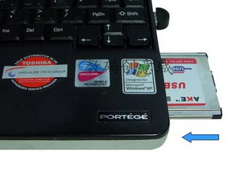 PCMCIA к USB2.0 CardBus 2 порта 480M адаптер карты для ноутбука ПК ноутбука|pc adapter|pcmcia cardbuspcmcia pc