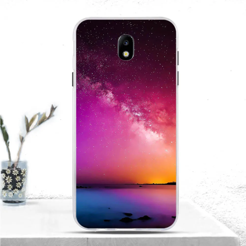 Чехол-бампер для samsung Galaxy J7 2017 J730F EU Чехол Мягкий ТПУ силиконовый чехол | Мобильные