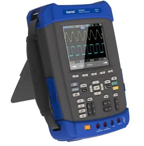 Осциллограф 1GSa/s частота дискретизации Hantek DSO8202E большой 5,6 дюймовый TFT цветной ЖК-дисплей DSO 8202E Лучшее Высокое качество распродажа