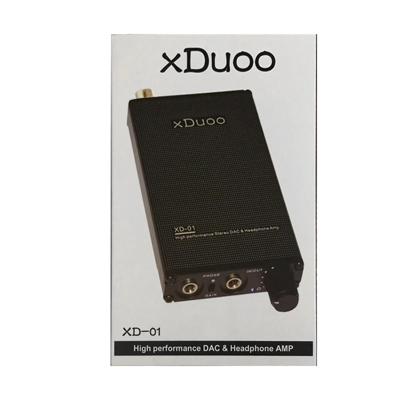 XDUOO XD-01 24 бит/192 кГц USB DAC и усилитель для наушников