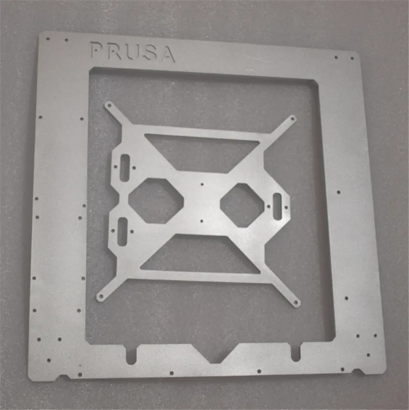 Сделай Сам Reprap Prusa i3 MK2 клон серебряного цвета стандартная толщина 6 мм CNC Сделано |