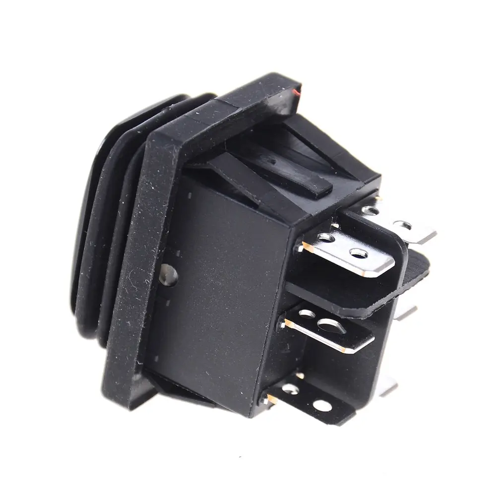 12V 6Pin DPDT перекидной переключатель Водонепроницаемый самоблокирующиеся