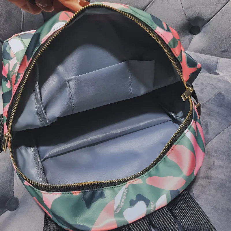 

Backpack female 2019 Fashion Landscape Printing Backpack Small Ladies Casual Waterproof Travel Bag College Students School Bag