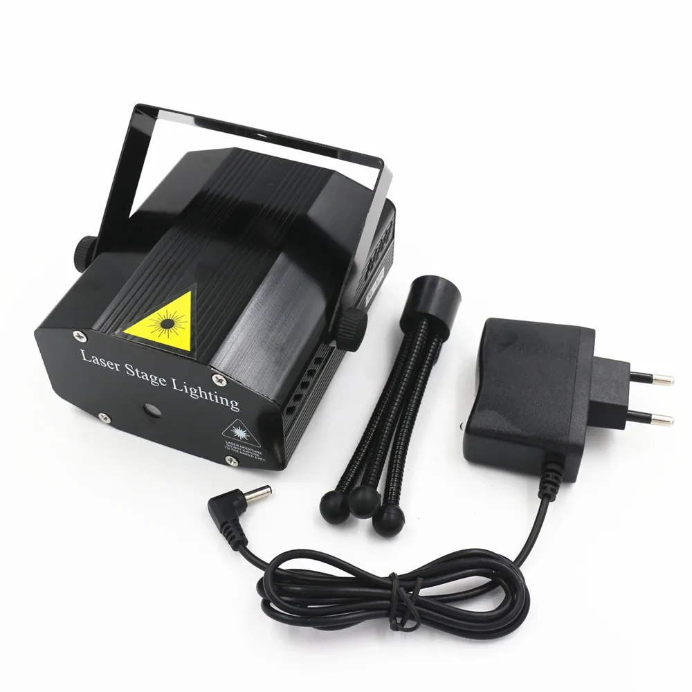 Мини Портативный multi светодиодный лампы Все страт музыка Лазерная сцены