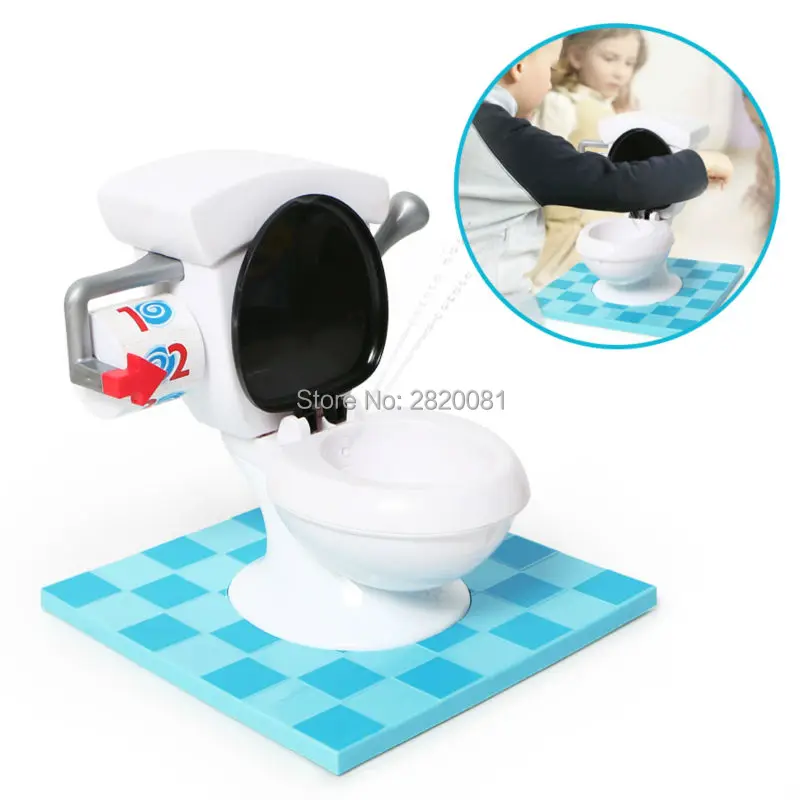 Партия семья веселые игры Туалет игрушка беда розыгрыш Пластиковые электронный