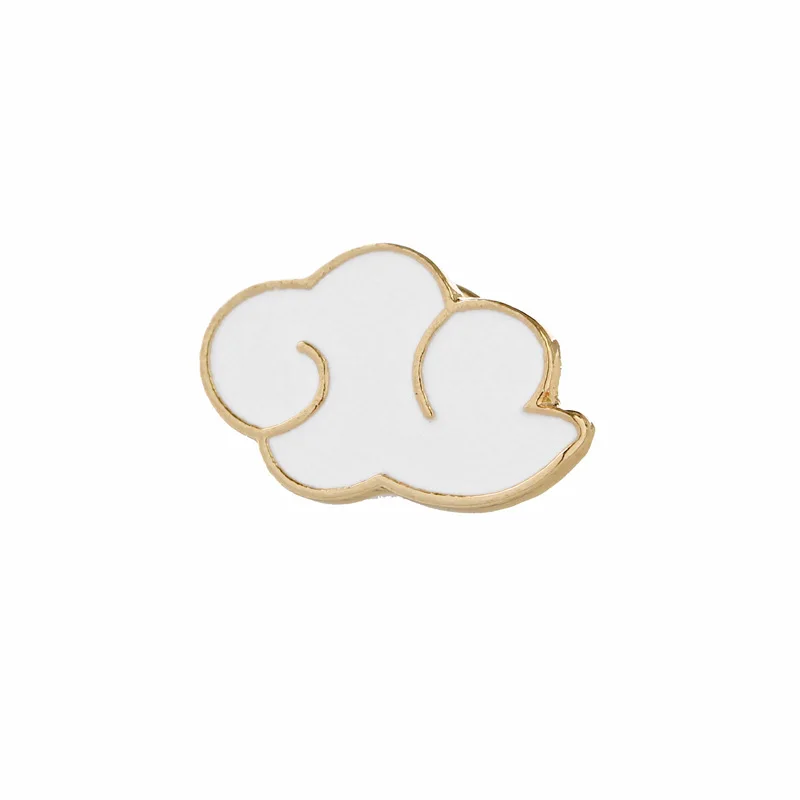 Крепление Fuji облако Броши для женщин шарф вечеринка костюм безопасная брошь