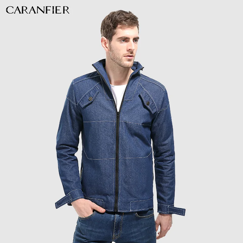 CARANFIER Jaqueta Masculina брендовая мужская куртка в Западном ковбойском стиле с открытым