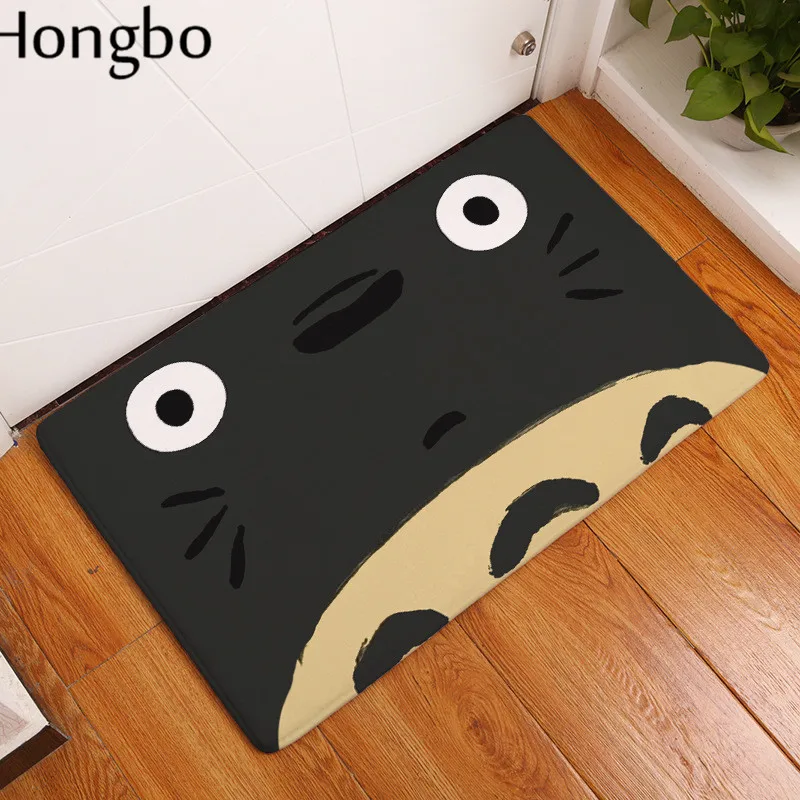 1 Hongbo Тоторо коврик 40*60 см шиншилл Кот животные Модные прямоугольные маты входная дверь моющиеся кухня пол ванная комната - Цвет: 1