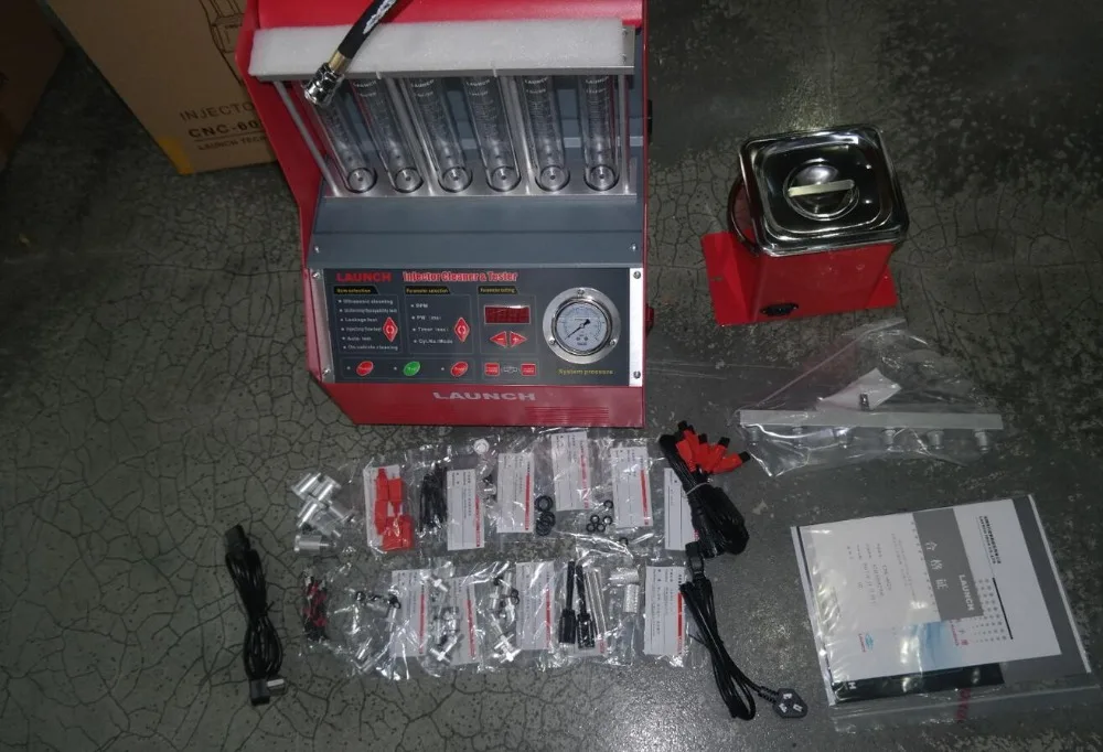 100% Оригинальный тестер и очиститель топливного инжектора бензинового топлива