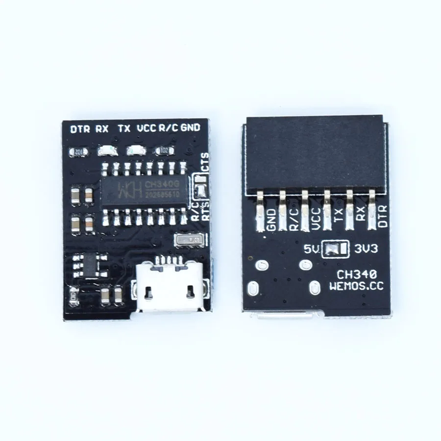 WEMOS CH340G коммутационный 5 в 3 В от USB к последовательному модулю|usb universal mobile phone