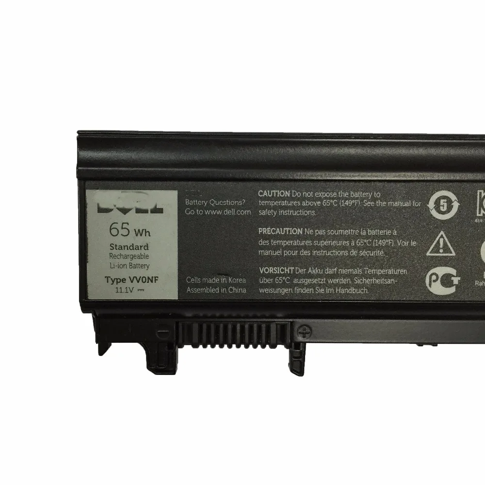 11 1 v 65Wh Оригинальный Новый аккумулятор для ноутбука Dell Latitude E5440 E5540 VVONF 451 BBIE 970V9 9TJ2J