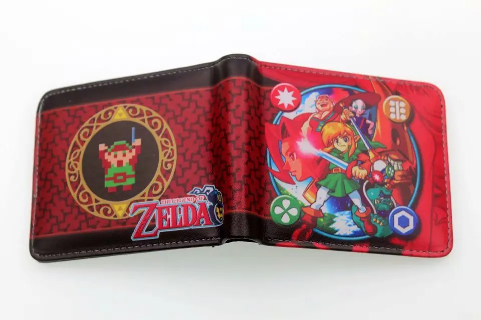G Импортные товары Zelda of Legend, Короткие Кошельки, высокое качество, кошелек для игр, Zelda, студенческие кошельки, креативный подарок для детей, кошелек для подростков - Цвет: G