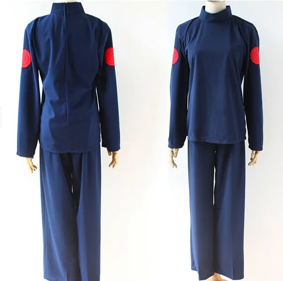 Новый SP1005 Наруто Ниндзя Хатаке Какаши Косплей Топы + Брюки Жилет Костюм V001 |