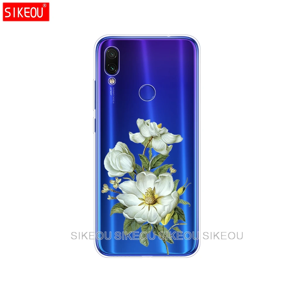 Мягкий силиконовый чехол из ТПУ с рисунком для Xiaomi Redmi Note 7 6 3 дюйма Fundas Coque Note7