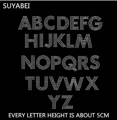 Аппликация для рубашки с надписью на английском языке 2 листа|Стразы| |