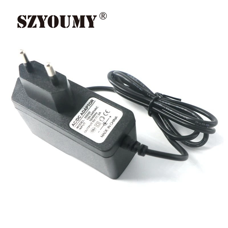 SZYOUMY AC к DC адаптер питания 100 240 в зарядное устройство 5 12 В 9 1A 2A 3A 0.5A США ЕС вилка мм x