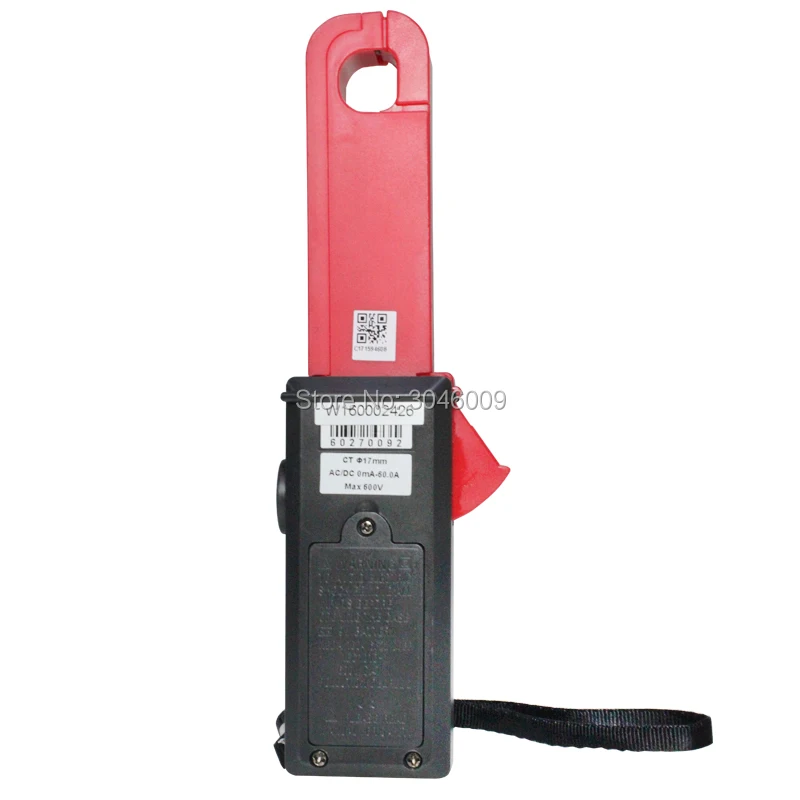 UNI-T UT258A 60A AC/DC Клещи утечки Цифровой мультиметр разрешение 1мА хранения данных RS-232 передачи данных