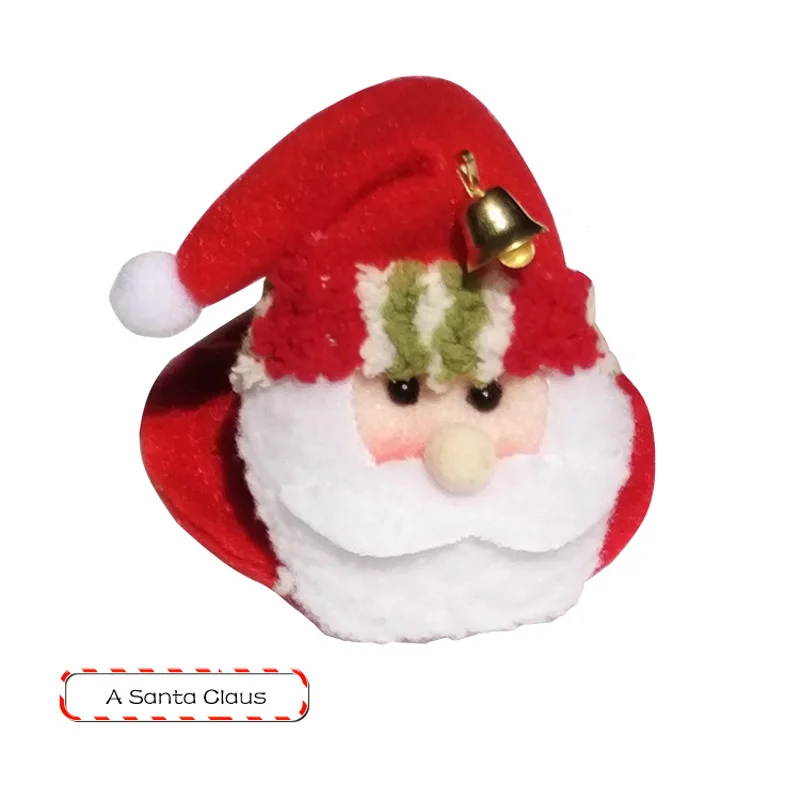 1 шт круглые подставки для рождественской вечеринки подстаканник Санта Клауса