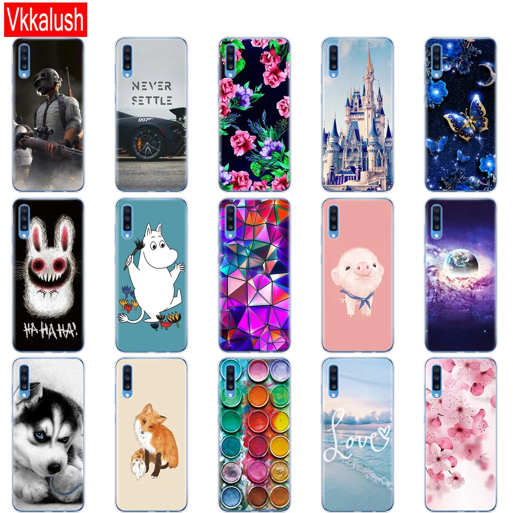 Чехол для samsung A70, чехол, мягкий ТПУ, задняя крышка для телефона samsung Galaxy A70, силиконовый чехол, Coque Capa A 70, A705, A705F, бампер