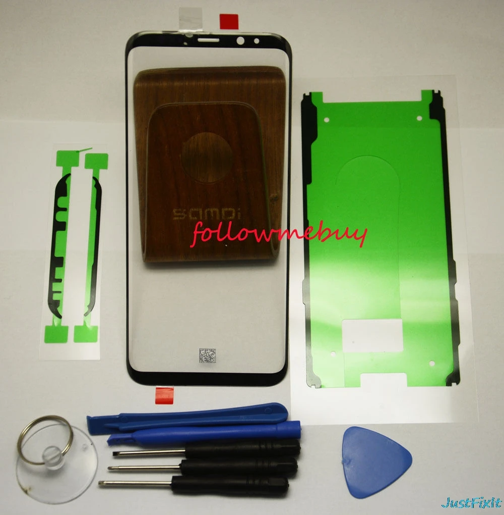 Передний ЖК экран для Samsung Galaxy S8 plus G950 G955 стеклянная линза внешнее стекло ремонт