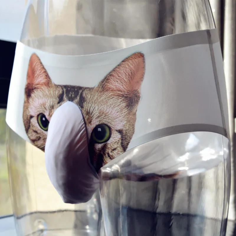 Мужские шелковые трусы брифы с U-образным мешочком |