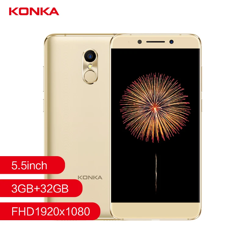 Фото Konka 711 отпечаток пальца 4G смартфон камера 5 МП фронтальная 1080 дюймов 3000 P FHD MTK6737 Konka 711 отпечаток пальца 4G смартфон камера 5 МП фронтальная 1080 дюймов 3000 P FHD MTK6737