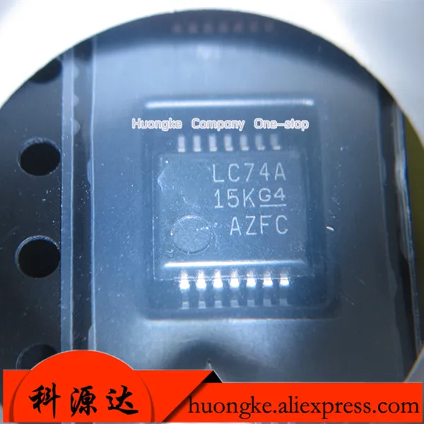 10pcs/lot LC74 Mark SN74LVC74APWR SN74LVC74 SN74LVC74A TSSOP14 in Stock